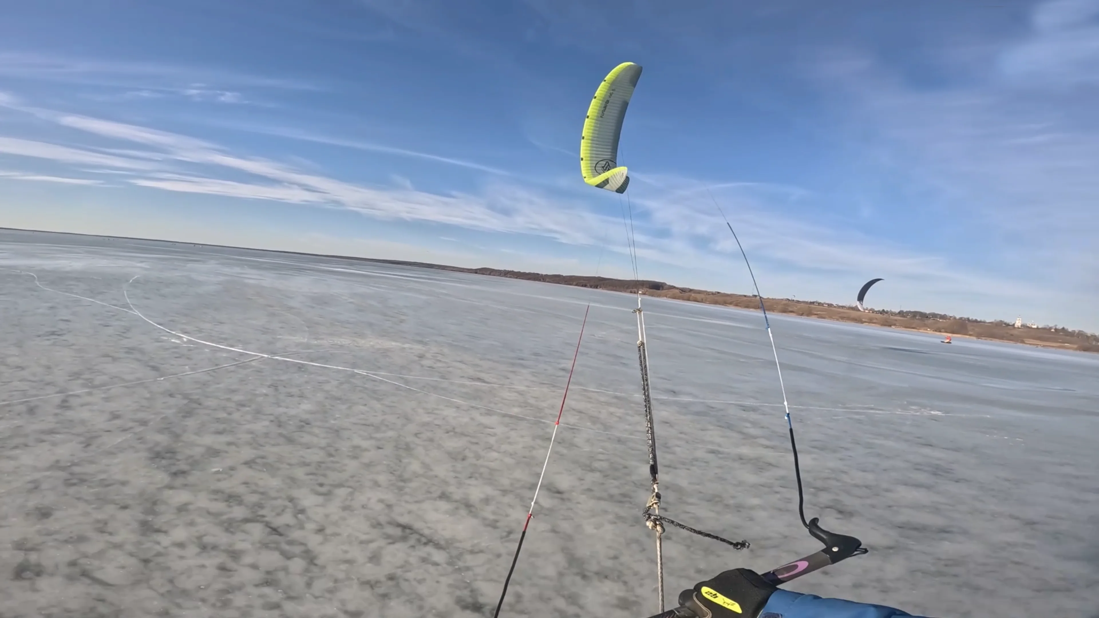 Кайт парафойл подворачивает уши